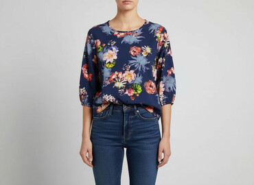bluzki boho plus size: Жіноча блуза, розмір S