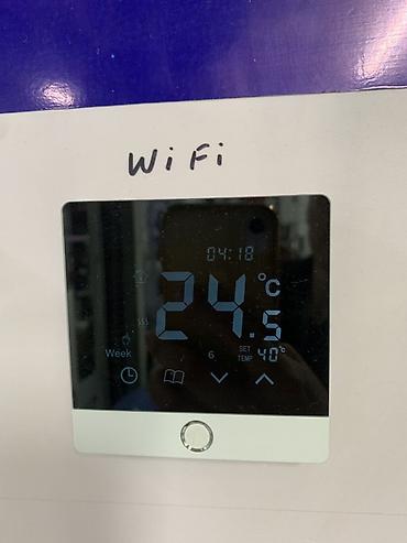 Умный термостат с Wi‑Fi для системы отопления/теплого пола. Основные at lalafo.kg Умный термостат с Wi‑Fi для системы отопления/теплого пола. Основные