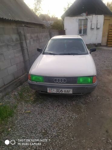 Audi: Audi 80: 1987 г., 1.8 л, Механика, Бензин, Седан