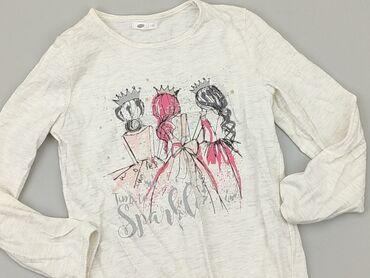 smyk sweterki dziewczece: Bluza, Pepco, 7 lat, 116-122 cm, stan - Dobry