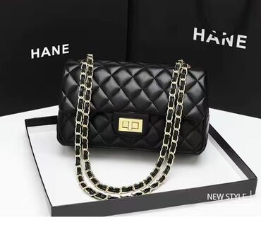 чехлы на ми: Классическая сумка, Chanel, Турция, Материал: Натуральная кожа, Стеганая модель, Женские, Новый