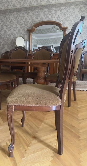 Mebel: Qonaq otağı üçün, İşlənmiş, Qatlanmayan, Stul — 3
