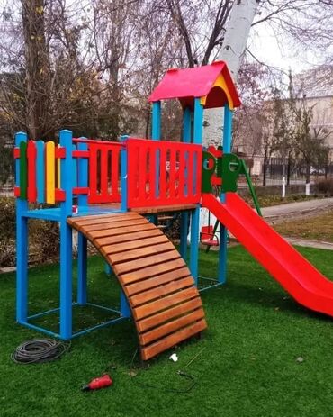 горки детский: Горки и комплексы для детских площадок, пластик металл дерево на