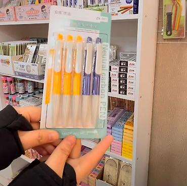 Канцтовары: Все по 100сом!!! Набор канцелярии для учебы и творчества. В комплекте — 11