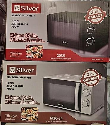 Mikrodalğalı sobalar: Mikrodalğalı soba "Silver" Mikrodalğalı soba Silver Türk markasi Güc — 13