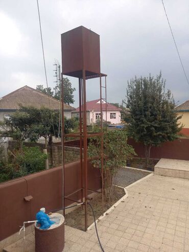 Baklar və çənlər: Bak, Metal, 1500 l l, İşlənmiş, Ünvandan götürmə