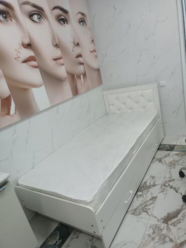 Односпальные кровати: Кровать односпальный. с матрасом матрас классика доставка по городу — 6