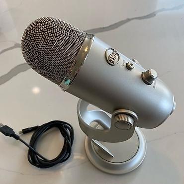 Студийные микрофоны: Продам микрофон Blue Yeti - отличный вариант для стримов, записи — 1