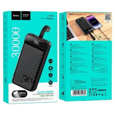 z flip 3: Powerbank Hoco, 30000 mAh