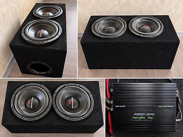 102 ekran tv: İki ədəd Pioneer subwoofer və gücləndirici komplekti - Subwooferlər — 1