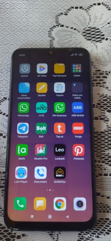 Redmi: Redmi Note 7, 32 GB, rəng - Göy, Sensor