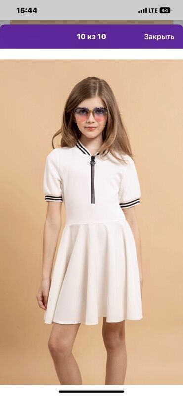 Платья: Детское платье, цвет - Черный — 2