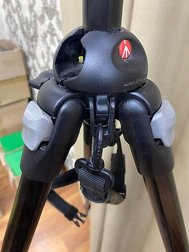 Другие аксессуары для фото/видео: Штатив Manfrotto 055MF4 + голова Manfrotto 808RC4 Б/у в идеальном — 7