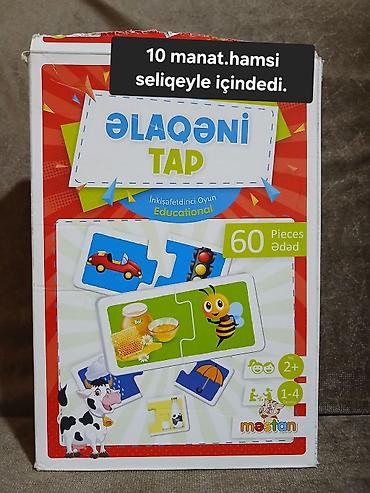 oyuncalar: Qiymet üstlerinde yazilib.Uşaq inkişafı və əyləncə üçün stolüstü — 3