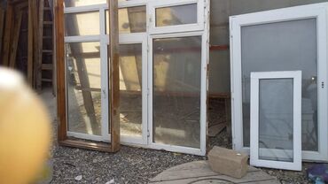 plastik pencere setkasi: İkili Plastik pəncərə 130x140 sm, İşlənmiş