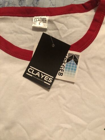 женские белые футболки: Futbolka, L, rəng - Ağ