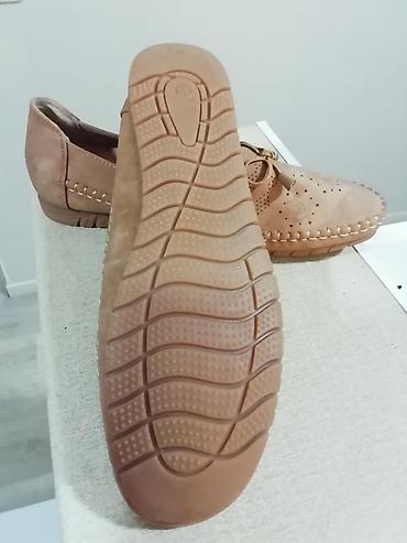 zene baletanke: Nove preudobne krem mokasine 39 broj. Unutrašnje gazište 25 cm — 7