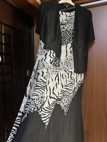 boler: Qadın ziyafət donu + bolero - Model: uzun ziyafət gecə donu — 3