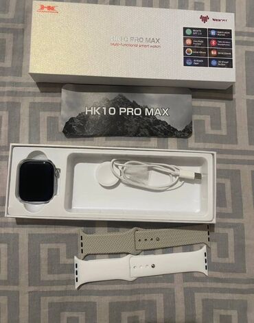 скупка смарт часов: Продаю смарт часы за 3000 сом 💯💯💯💯 HK 10 Pro Max Multi-functional