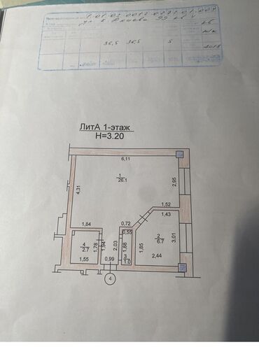 Продажа квартир: 1 комната, 37 м², Индивидуалка, 1 этаж, Старый ремонт — 6