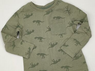 biała koszula z bufiastymi rękawami: Блузка, H&M, 3-4 р., 98-104 см, стан - Дуже гарний