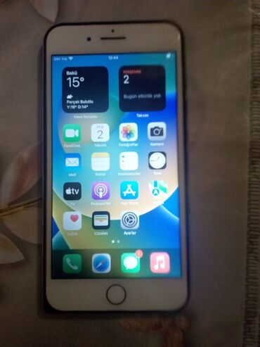 192 bit: IPhone 8 Plus, 64 ГБ, Белый, Отпечаток пальца