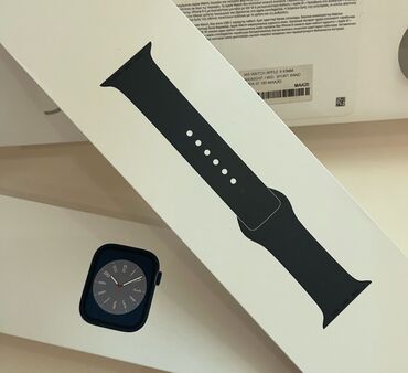 saat satisi: Yeni, Smart saat, Apple, Sim kart, rəng - Qara