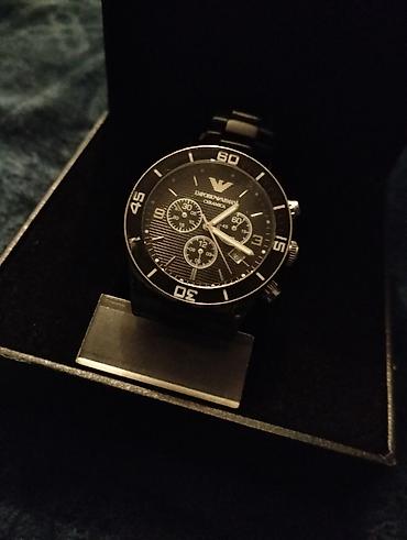 saat armani: İşlənmiş, Qol saatı, Emporio Armani, rəng - Qara — 2