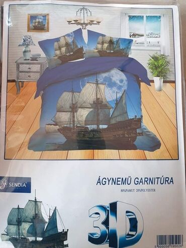 Posteljina: Posteljine iz 7 delova Čaršaf-220*240 Jorganska navlaka-2x140*200 — 6