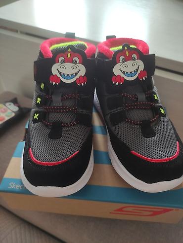 термо крассовки: Новые, Детские утепленные флис кроссовки/ботинки Skechers Kids - — 3