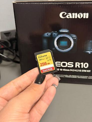 Фотоаппараты: 📸 Продаю Canon EOS R10 с объективом 18–45 мм • Сумка — отдельно 1 500 — 7