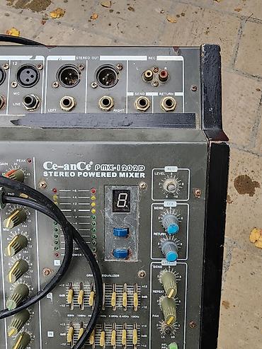 химия 7 класс мсо 1: Ce-ance PMX-1202D Stereo Powered Mixer - Gücləndiricili mikser — 2