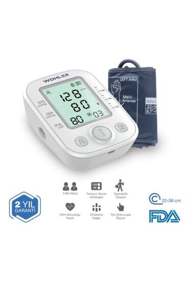 Tibbi avadanlıq: Tomometr Wohler Alman markasi
təzyiq ölçən