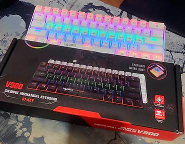 Настольные ПК и комплектующие: # HXSJ V900 Gaming Klaviatura – RGB, Tam İşlək, Qutulu **HXSJ V900 — 2