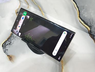 Уюлдук телефондор жана аксессуарлар: Samsung Galaxy S22 Ultra, Колдонулган, 128 ГБ, түсү - Боз, 1 SIM, 2 SIM, eSIM — 4