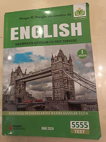 Testlər: Məhsul: “ENGLISH – Qrammatik Qeydlər və Test Toplusu (I hissə)” - — 1