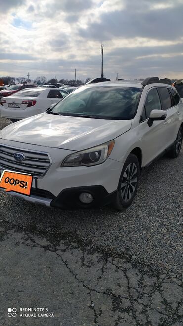 роторный касылка: Subaru Outback: 2015 г., 2.5 л, Бензин