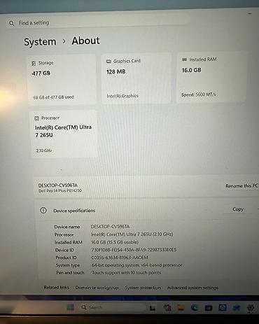 macbook m2 pro: Ультрабук, Б/у, Intel Core Ultra 7, В рассрочку — 6