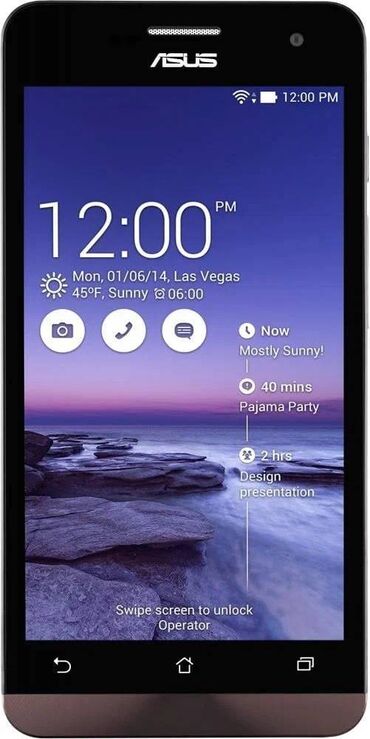 asus zenfon: Asus Zenfone 5 A501CG, Колдонулган, 8 ГБ, түсү - Кара, 2 SIM