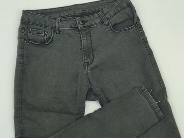 spodnie dresy szare: Jeans, S (EU 36), condition - Good