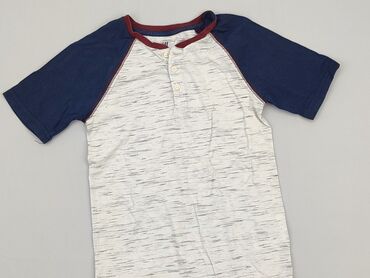 modne koszulki dla nastolatków: Koszulka, H&M, 8 lat, 122-128 cm, stan - Dobry