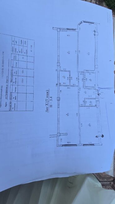 Продажа квартир: 3 комнаты, 130 м², Элитка, 3 этаж, ПСО (под самоотделку) — 8