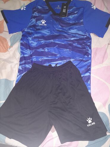 спортивки мужские: Спортивный костюм M (EU 38), L (EU 40), XL (EU 42), цвет - Синий