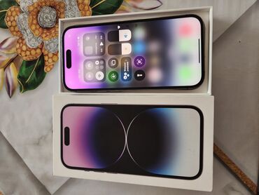 intel core i5 11400: IPhone 14 Pro, Жаңы, 128 ГБ, Deep Purple, Куту, 80 %