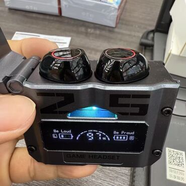 Mikrofonlar: Yeni Simsiz (Bluetooth) Qulaqcıqlar, BYZ, rəng - Boz