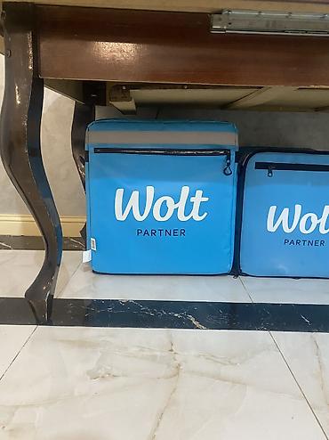 usta cantasi: Wolt Partner termo çantaları – yemək çatdırılması üçün izolyasiyalı — 2