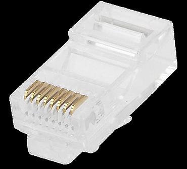 Модемдер жана тармак жабдуулары: Коннектор Cat. 5е, RJ45 Ethernet (8P8C), обжимной! До 20 шт - по 7 — 2