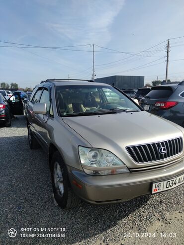 авто машина арзан: Lexus RX: 2002 г., 3 л, Автомат, Газ, Жол тандабас