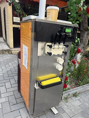 hava kompressorlar: Yumşaq dondurma aparatı – 3 kranlı, kombinə ləzzət sistemi Məhsul — 1