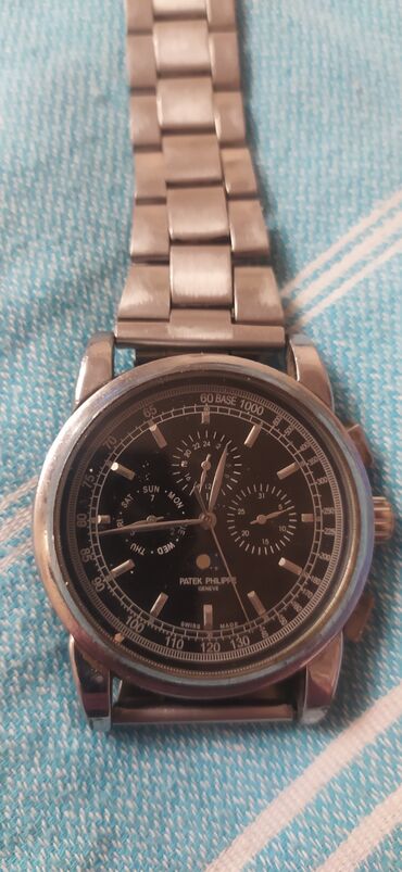 часы patek philippe geneve 58152 цена: Б/у, Наручные часы, Patek Phillipe, цвет - Белый